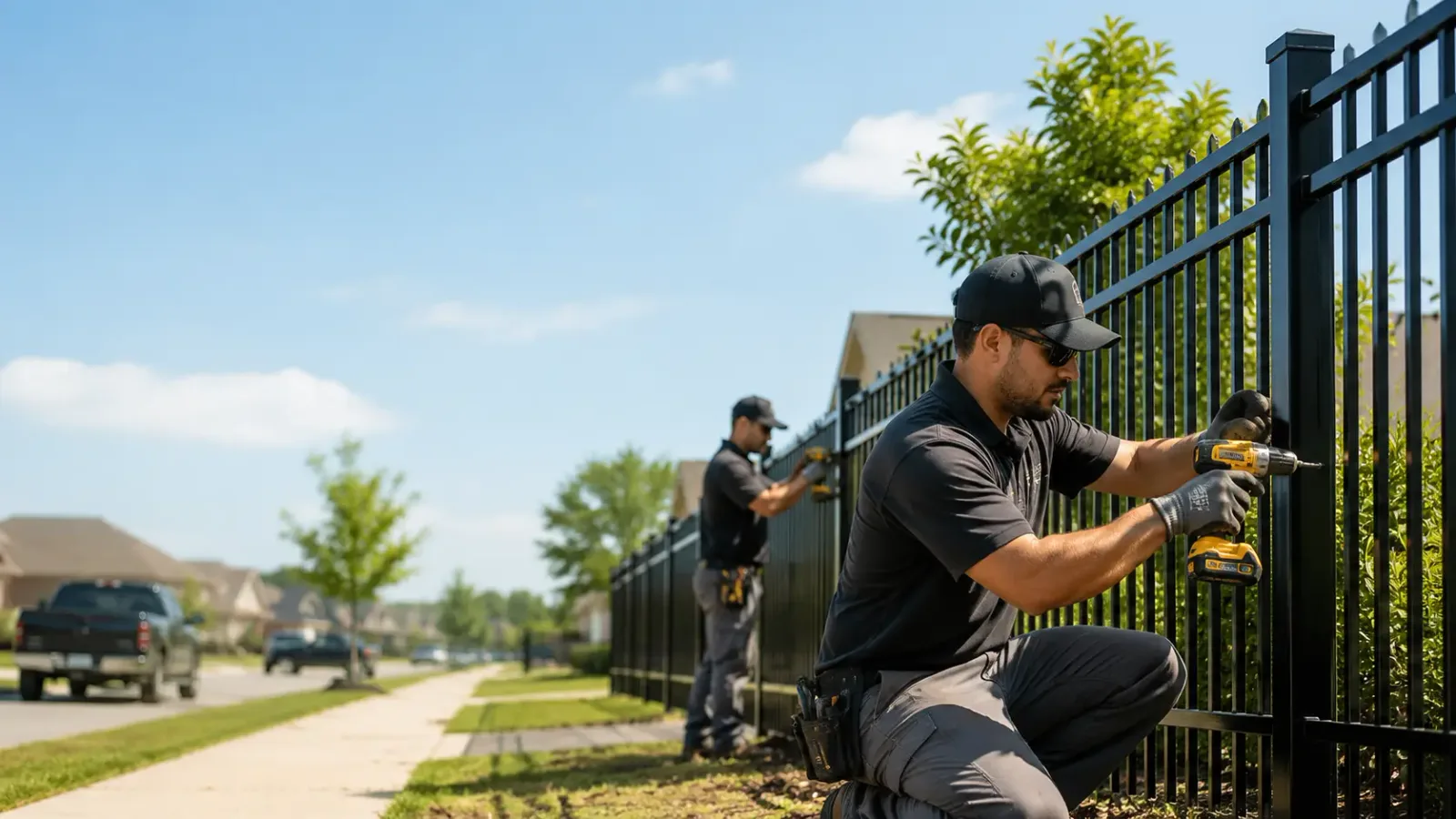 Metal Fence Installation in Mansfield, AR